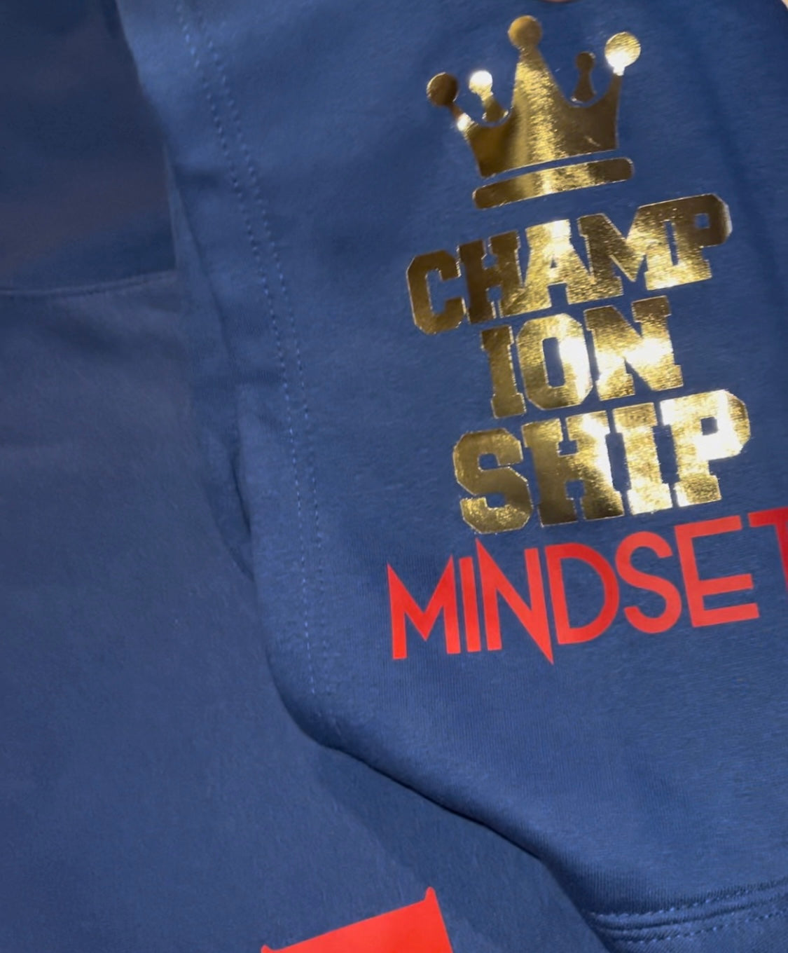 Championship Mindset Hoodie - Blue