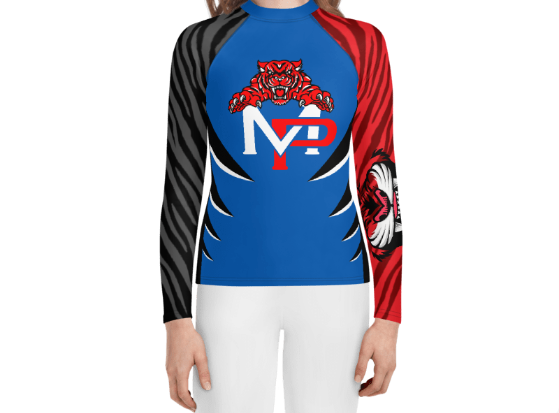 Blue MTP Dry-Fit long Sleeve Protective Shirt
