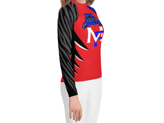 Red MTP Dry-Fit long Sleeve Protective Shirt